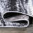 Bontrager Abstract Marble Contemporary Light Gray/Black Rug-325889062