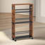 Gowanus 4-Tier Rolling Utility Cart with Handle