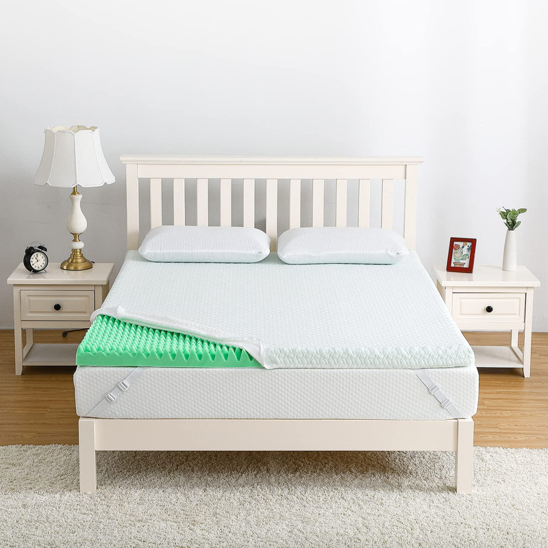 Charlesworth 3'' Memory Foam Mattress Topper, Twin