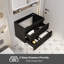 Base de meuble-lavabo mural simple 30 po, lavabo non inclus-115235125
