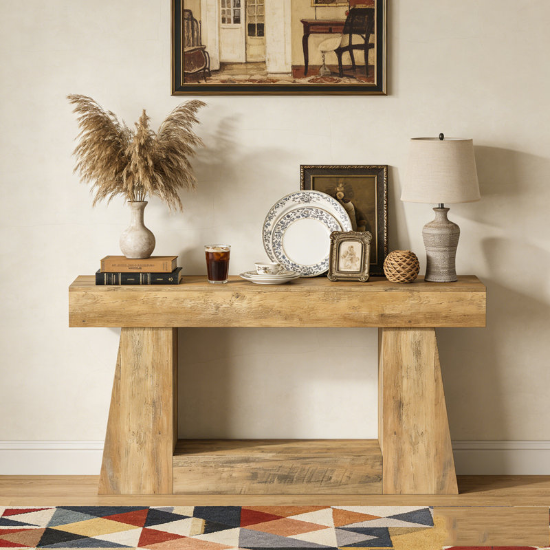 Wooden Console Table Sofa Table Hallway Table
