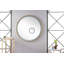 Radiance Round Lighted Framed Mirror-195250901