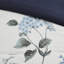 Édredon et jeté en seersucker imprimé, double / grand, motif floral bleu, protection 7 pièces avec seersucker floral, assurance de la qualité