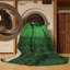 Tapis contemporains vert émeraude lavable à la machine 1786-1873706243