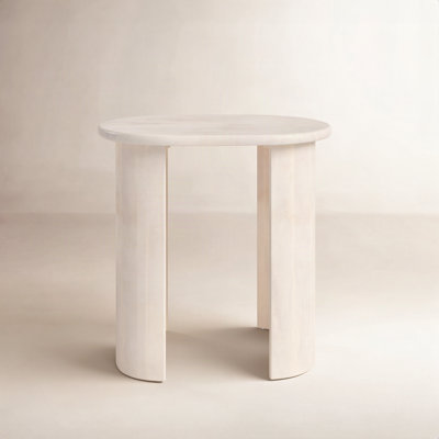 Solid Wood End Table