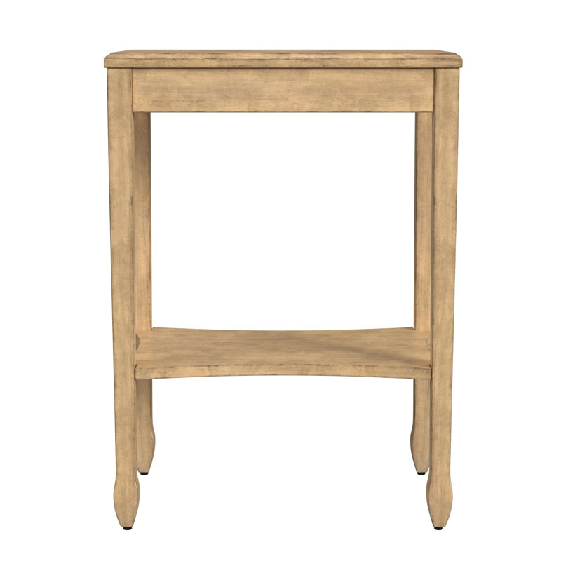 Gilbert End Table, Antique Beige