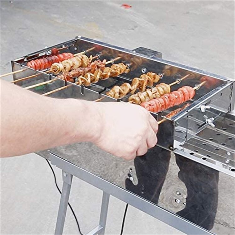 Electric BBQ Grill 6/8/10 Sticks Automatic Revolving Vertical