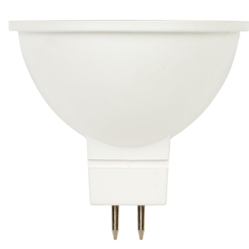 Ampoule à del de 7 watts (60 watts), del mr16, ampoule à intensité variable, transparent (3000k) gu 5.3/base à deux broches