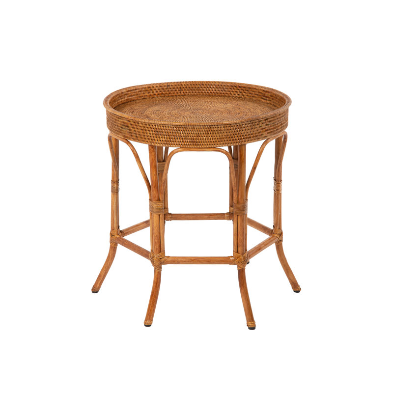 Andersen Tray Top End Table, Honey Brown