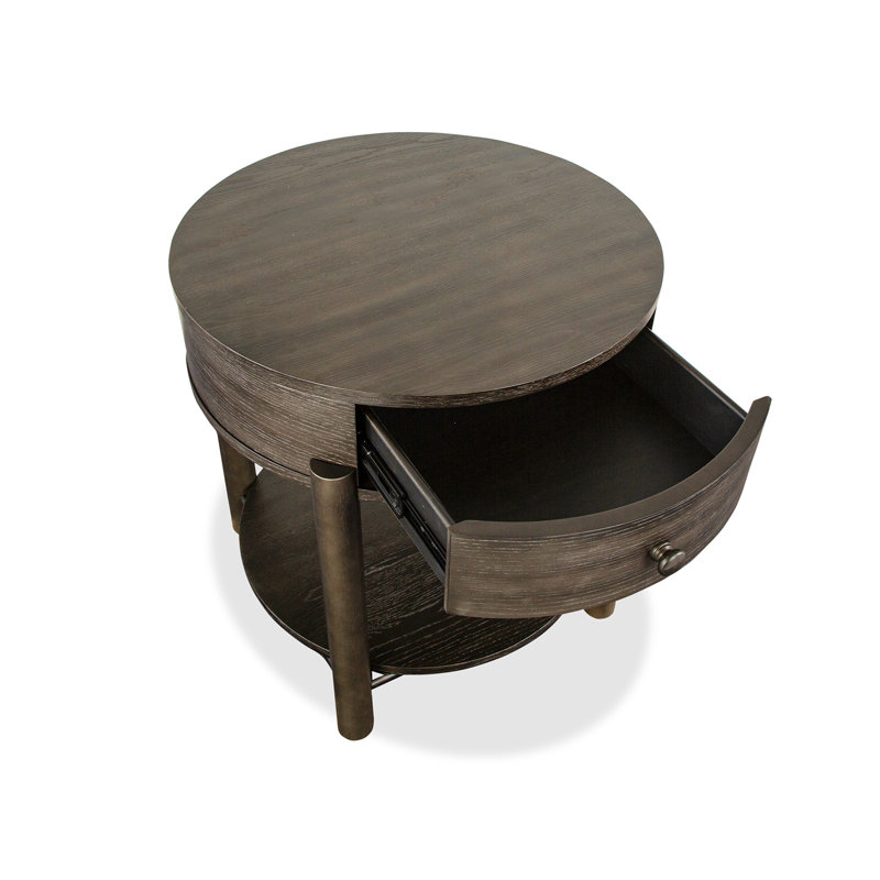 Scottville Shaped Nesting Cocktail Table With End Table, 3 Pieces: 2 Coffee Tables, End Table