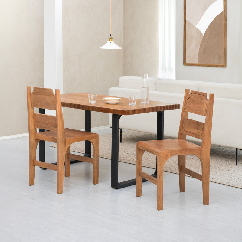 Celine Solid Wood Accent Dining Chairs - Fully Assembled