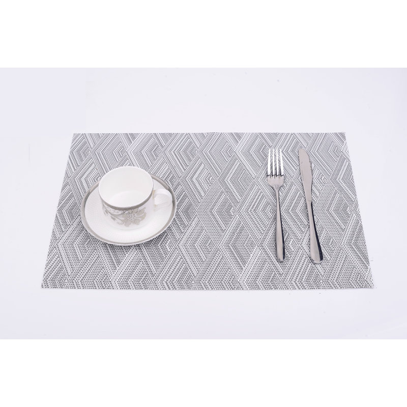 Ensemble de napperons 6 pièces Jamarre, Argent