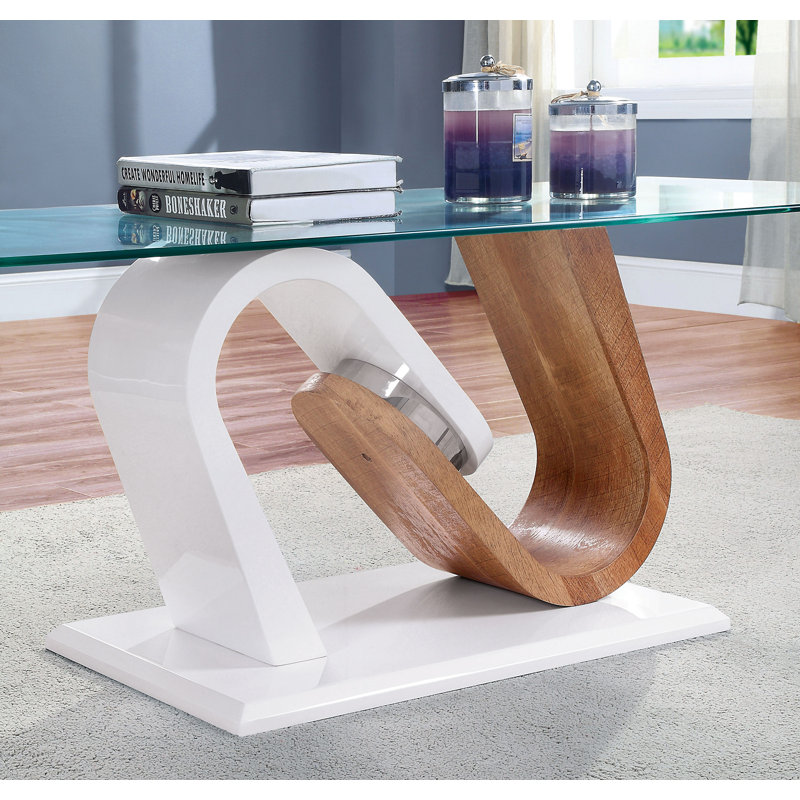 Tolzmann Glass Top Single Coffee Table