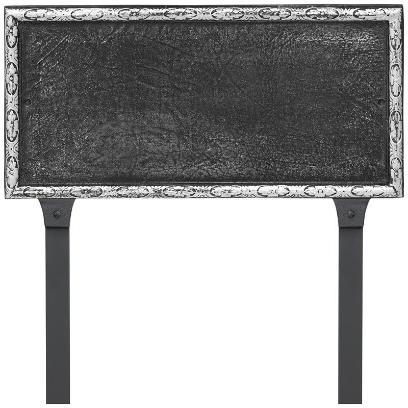 Jefferson 2-Line Lawn Address Sign, Swedish Iron/Silver, Yes