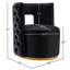 Fauteuil d'appoint pivotant en velours Demetric-92297921