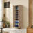 Nelsie Medium Density Fiberboard (MDF) Freestanding Linen Cabinet-1320613848