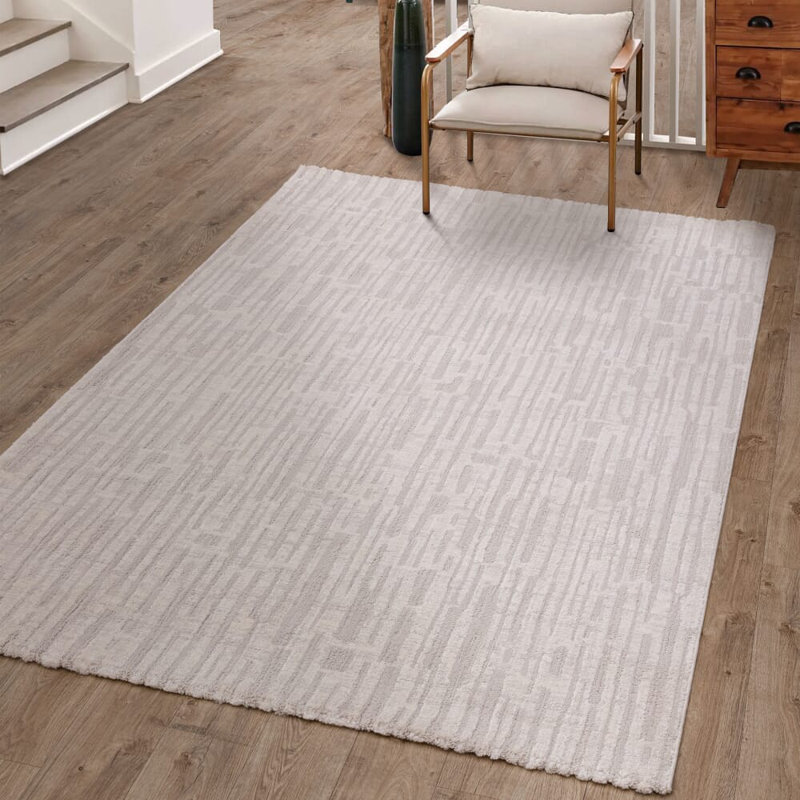 Deral Geometric Area Rug, Rectangle 160 x 220 cm