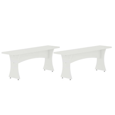 Coney 53" Mid-Century Modern Dining Bench by Manhattan Comfort