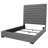 Tufted Upholstered Panel Bed