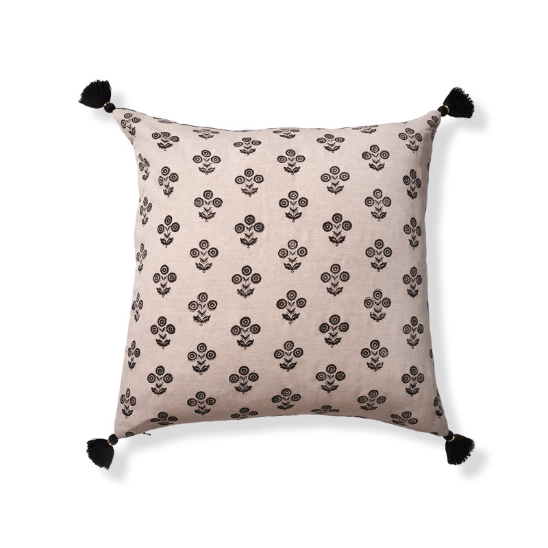 Coussin Flora, Carrée, H 24 po x l 24 po