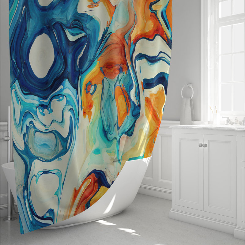Rideau de douche Shoupe, H 93 po x l 70 po