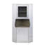 Armoire en aluminium 2 portes avec 1 tablette