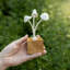Fonte blanche et bois August Grove®