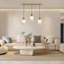 3 - Light Copper Chandelier Pendant