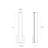 Tubo Slim Flush Mounted Sconce-27093414-27093413