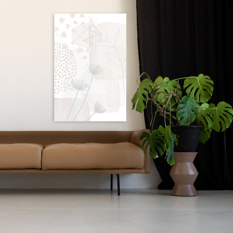 Art contemporain contemporain abstrait, H 48 po x l 32 po