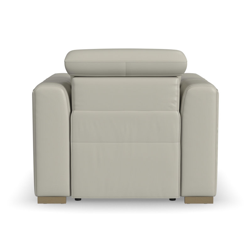 Celeste Power Recliner With Adjustable Power Headrest, Cream