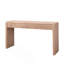 Console moderne avec 4 tiroirs - Table d'entrée de 59,2 po