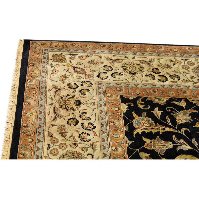 Oriental Area Rug in Gold