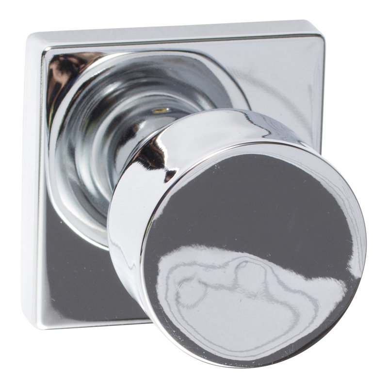 Ensemble de faux boutons Bergen, Chrome poli