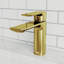 Davidson 6" H Single Handle Single Hole Bathroom Faucet-426263735