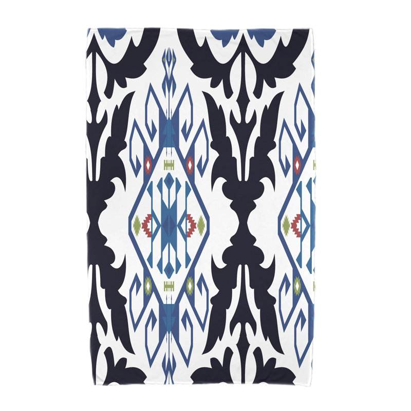 Serviette de plage Alfreda, Bleu marine