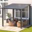 Hardtop Gazebo With Galvanized Steel Sloping Roof-1587883926