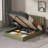 Daizia Lift Up Storage Platform Bed with Wingback Headboard-823033851-836261040