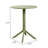 Updike Outdoor 3-Piece Plastic Bistro Dining Set With Iron-Leg Chairs-124928044