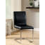 Chaises de salle à manger en métal chromé 2 pièces Modern Elegance-1292759691