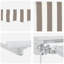 VidaXL Polyester Cover Retractable Patio Awning-130830660-130830661-130830669