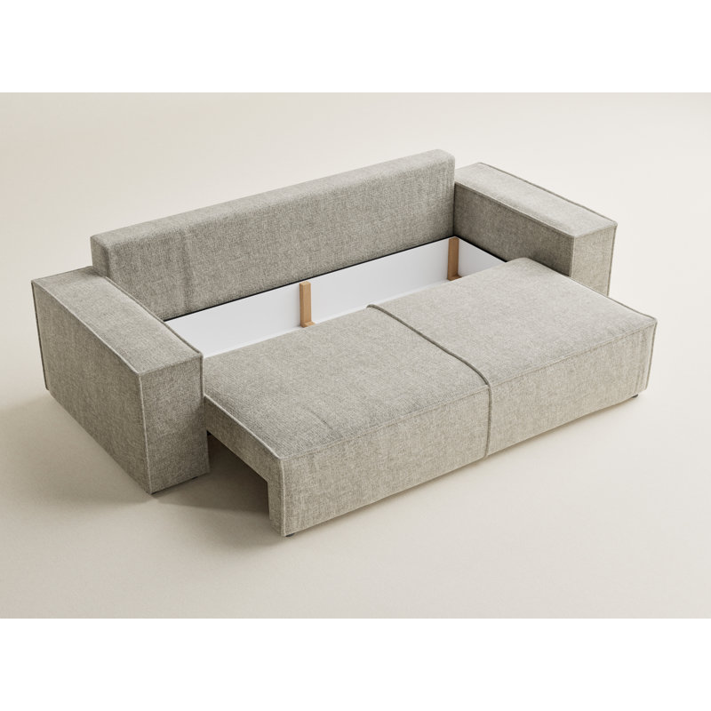 3 Seater Reclining Sofa, Beige