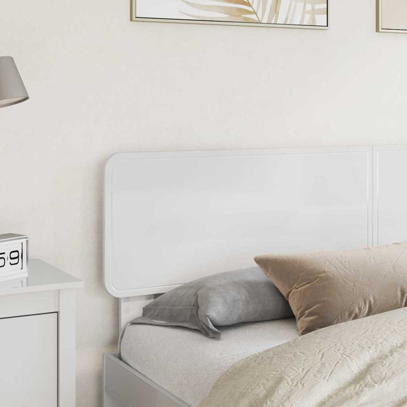 Headboard, King, Gloss White