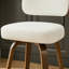 Tabouret de comptoir pivotant rembourré avec structure en bois-114223067-114223064