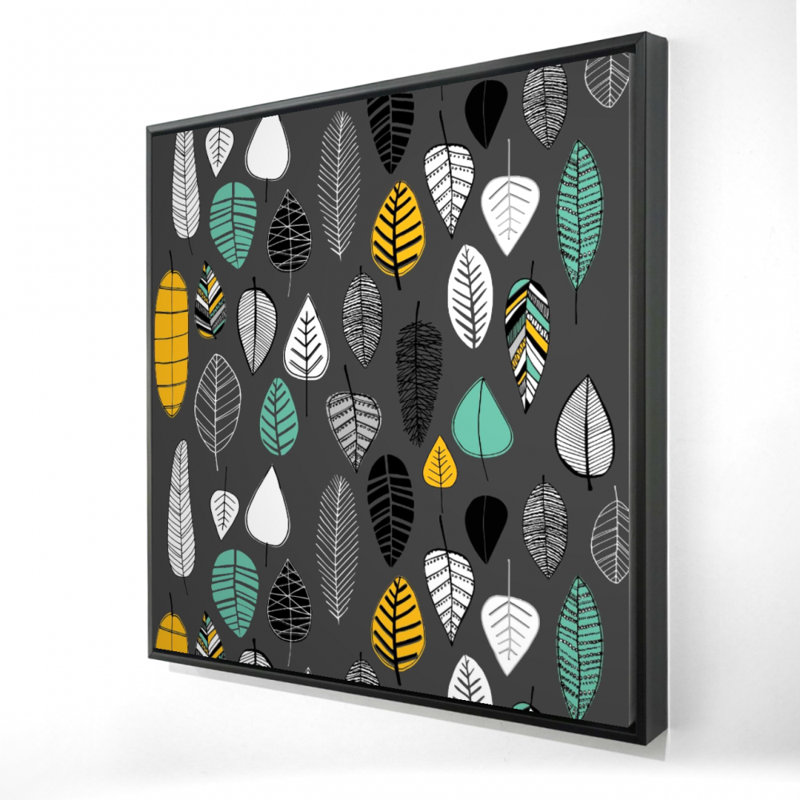 «Leaves Illustration» sur toile