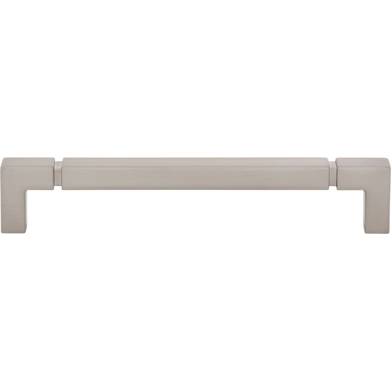Langston Bar Pull, Brushed Satin Nickel, 6 5/16" Center To Center