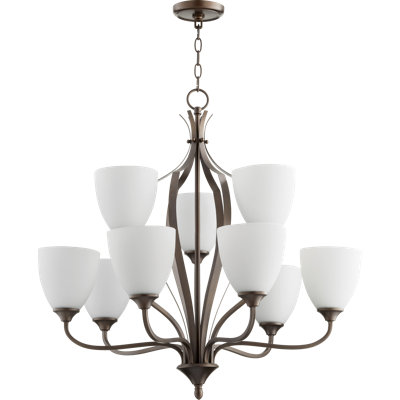 Brookview 9 - Light Dimmable Chandelier