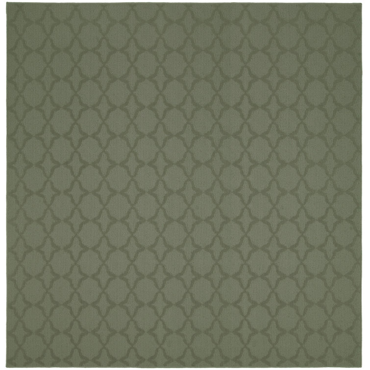 Togut Geometric Tufted Sage Area Rug