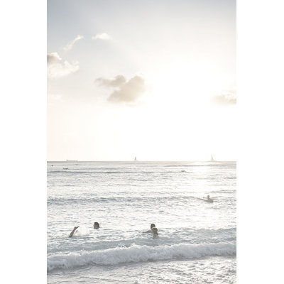 Plage Avec Toi Print by Karyn Millet