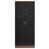 Walnut/Gloss Black